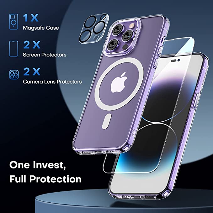 5 in 1 Magnetic Case For iPhone 14 Pro