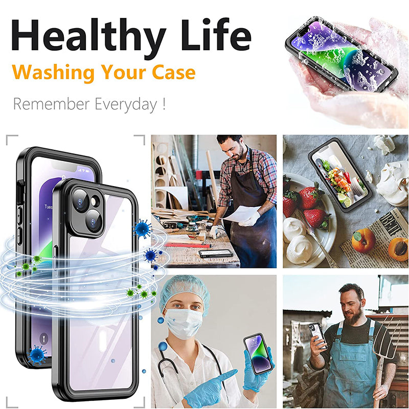 Full-body Waterproof Shockproof Case For IPhone 14