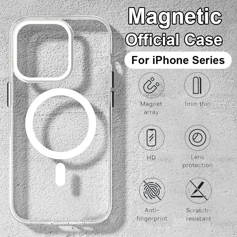 Magsafe Magnetic Wireless Charging Case For iPhone case