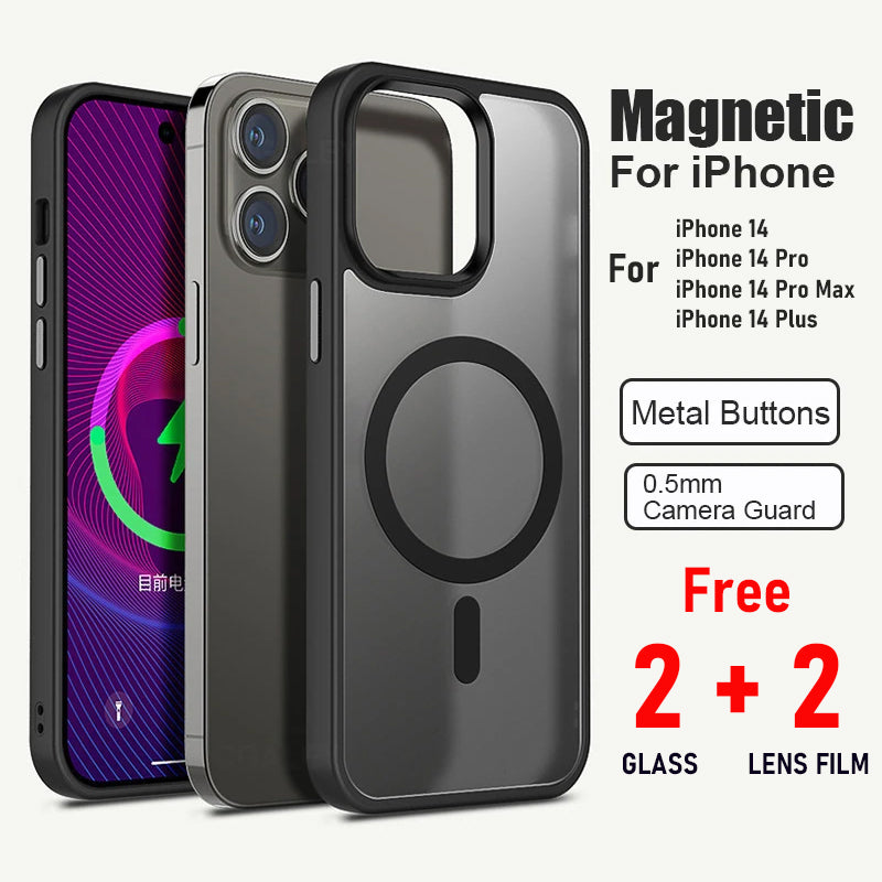 Magnetic Phone Case for iPhone 14