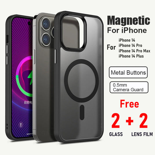 Magnetic Phone Case for iPhone 14